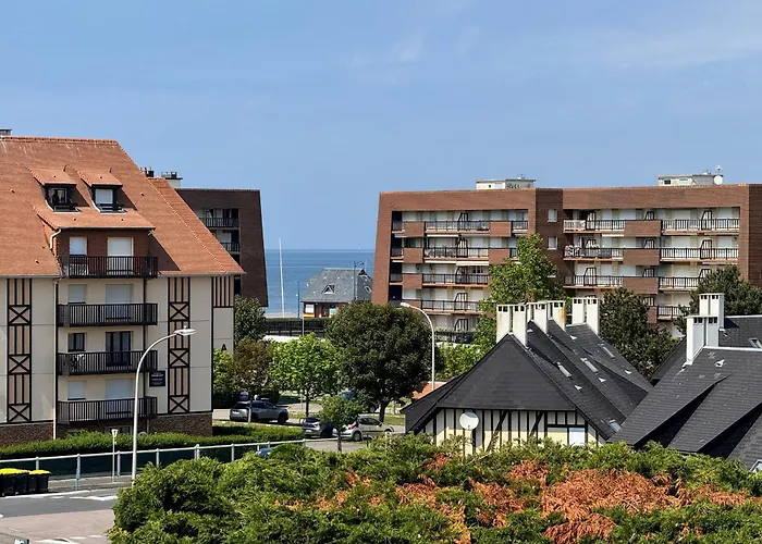 Cosy Proche Plage, Belle Vue, Loggia Vitree - Fr-1-712-13 アパート ヴィレ・シュル・メール